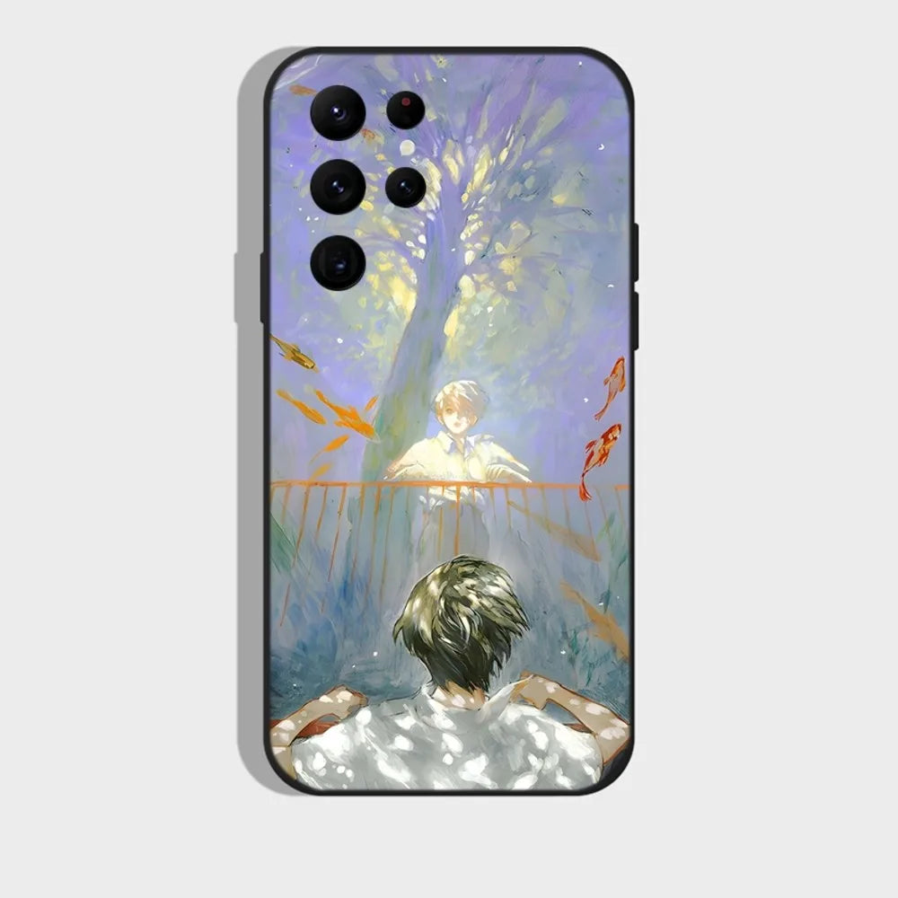 The Summer Hikaru Died Fractured Reality Yoshiki & Hikaru Samsung Case