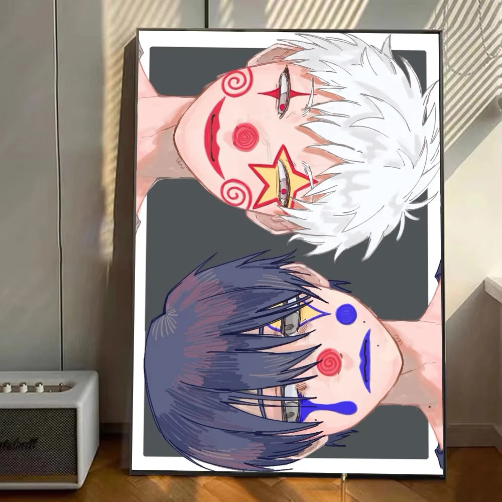 The Summer Hikaru Died Clowns Poster