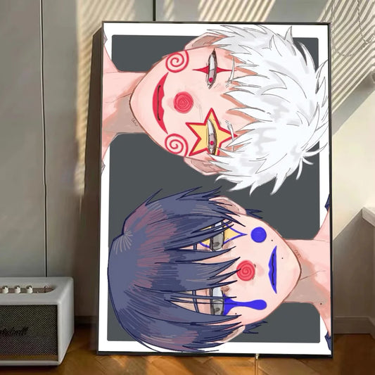 The Summer Hikaru Died Clowns Poster