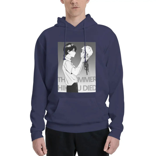 The Summer Hikaru Died Horror Blue Hoodie