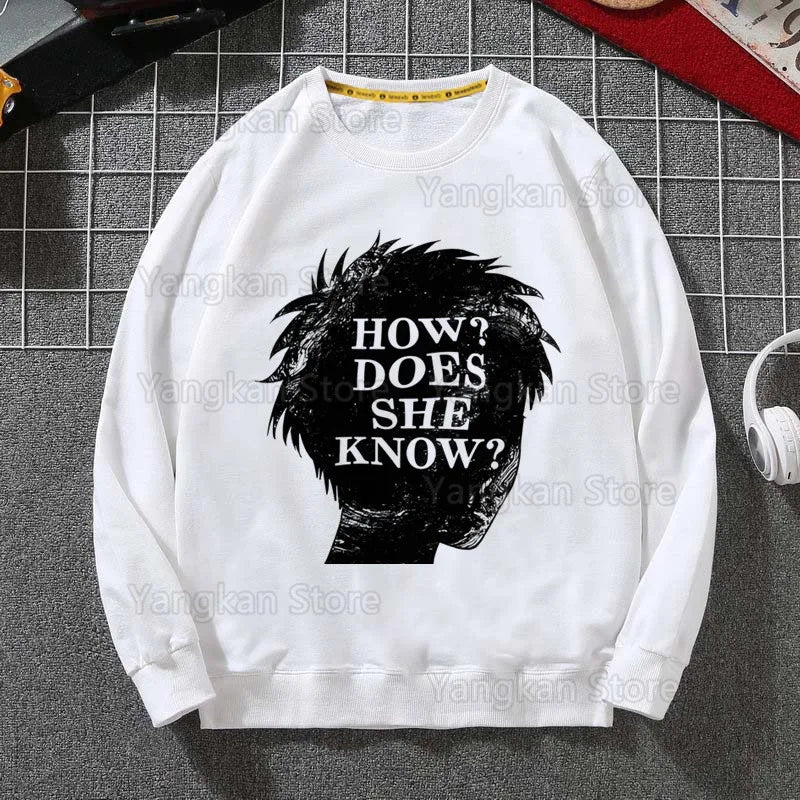 The Summer Hikaru Died How Does She Know Sweatshirt