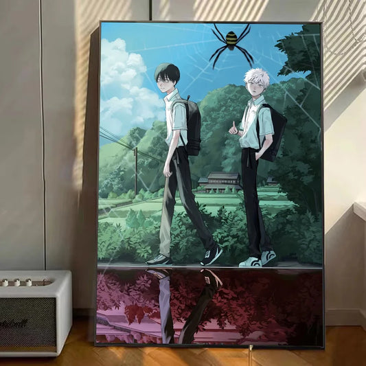 The Summer Hikaru Died Shadowed Reflection Poster