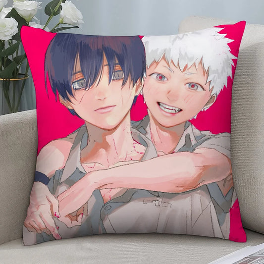 The Summer Hikaru Died Yoshiki & Hikaru Broken Path Cushion Cover